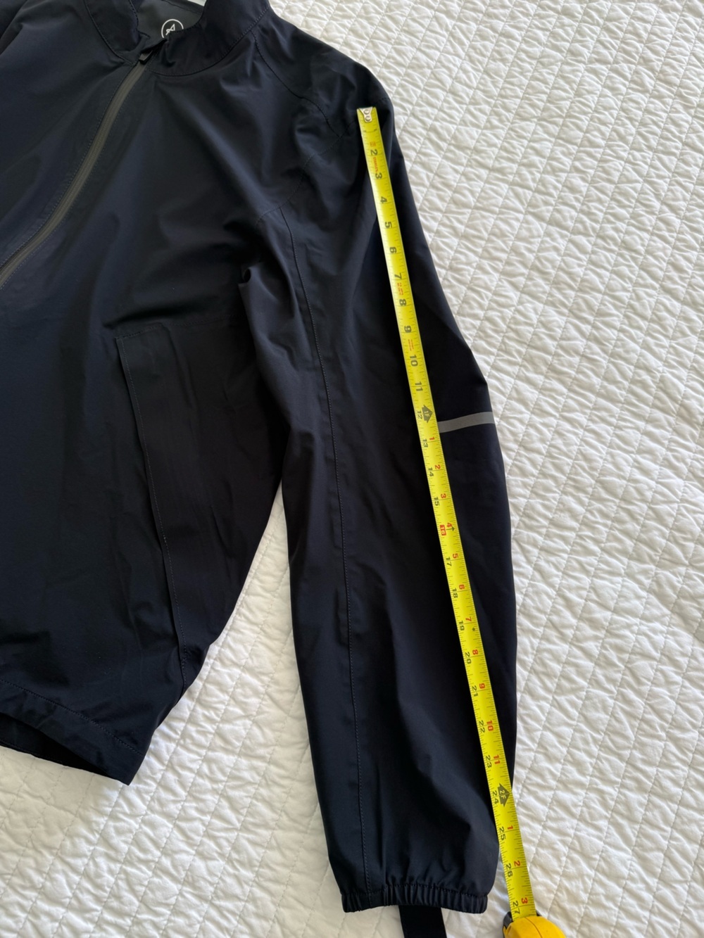 Aether Rain Jacket Men Size large Zip Up Tech Utility - Picture 12 of 13